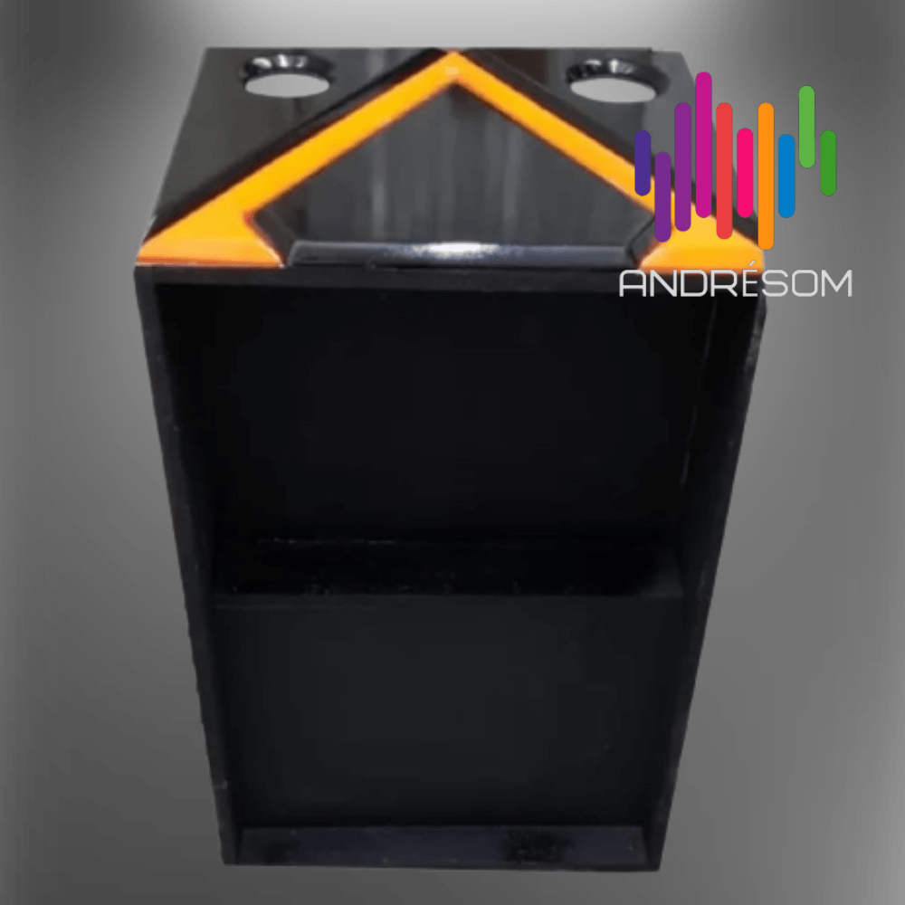 Caixa de Som Residencial (vazia) - Black Orange - Imagem 3