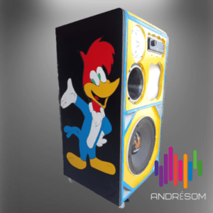 Caixa de Som (vazia) Personalizada PicaPau