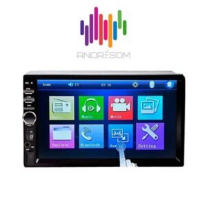 Central Multimídia 2 Din 7 Pol Touchscreen Espelhamento TECH-531480 - JPX