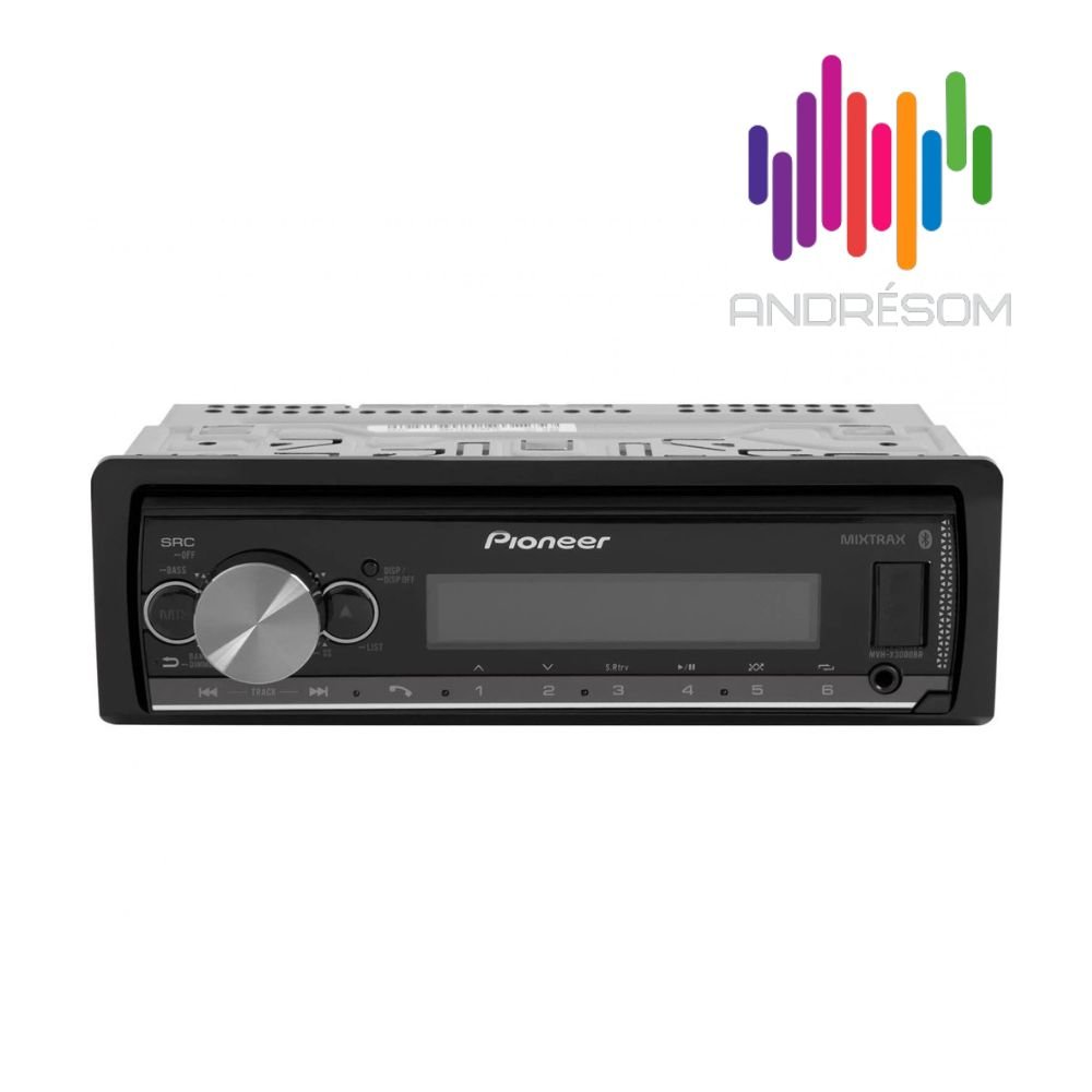 Som Automotivo Pioneer MVH-X3000BR Bluetooth USB - Imagem 5