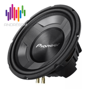 Subwoofer Pioneer 12 Pol 600w Ts-w3060br 350w Rms Preta